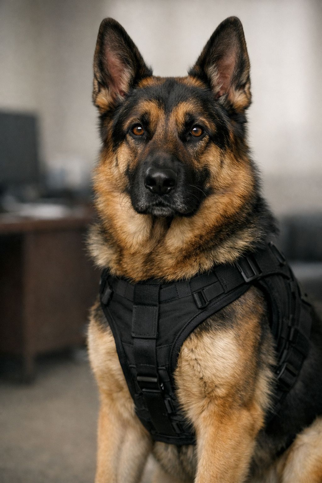 Advanced German Shepherd obedience training session